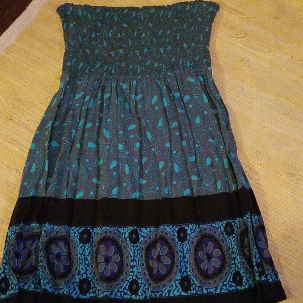 Strapless dress